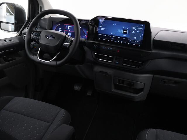 Ford TRANSIT CUSTOM 340 LIMITED | L2 H1 | 65 kWh | ELEKTRISCH | 8-ZITS | ¤53.785,00 INCL. BTW | 2X ZIJSCHUIFDEUR | NAVIGATIE | STOEL/STUURWIELVERWARMING | BLIND SPOT | METALLIC | PARKEERPAKKET | 8 - PEROONS