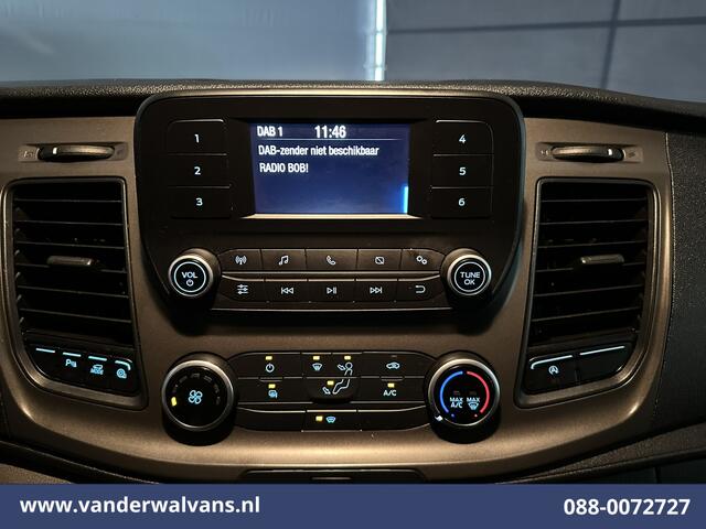 Ford TRANSIT CUSTOM 2.0 TDCI L1H1 Euro6 Airco | Camera | LED | Cruisecontrol | Parkeersensoren Bijrijdersbank, 2500kg trekvermogen
