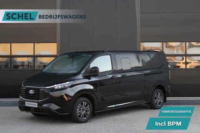 Ford TRANSIT CUSTOM 320 2.5 PHEV L2H1 Limited 232pk 8 Zits - 2x Schuif - Adaptive Cruise - Klimaat achterin - Keyless - Stoel/Stuurverwarming - Excl BTW - Rijklaar