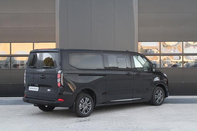 Ford TRANSIT CUSTOM 320 2.5 PHEV L2H1 Limited 232pk 8 Zits - 2x Schuif - Adaptive Cruise - Klimaat achterin - Keyless - Stoel/Stuurverwarming - Excl BTW - Rijklaar