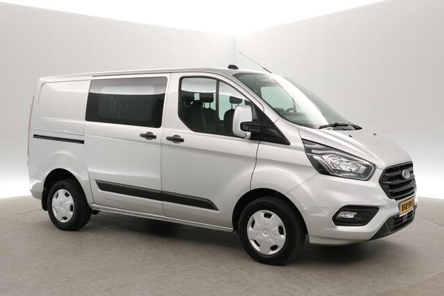 Ford TRANSIT CUSTOM 300 2.0 TDCI L1H1 | MARGE | DC | 6-Zits | Airco | Cruise | Carplay | Navi | Trekh. | Parkeersens.