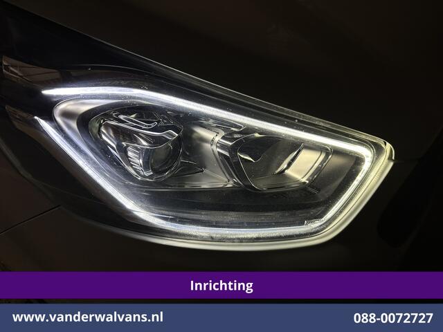 Ford TRANSIT CUSTOM 2.0 TDCI L1H1 Inrichting Euro6 Airco | Camera | LED | Apple Carplay | Android Auto | Cruisecontrol 2500kg trekhaak, Verwarmde voorruit, Parkeersensoren, Bijrijdersbank