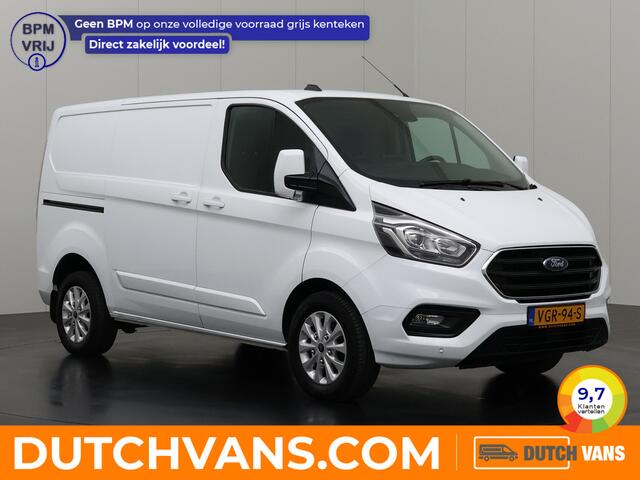 Ford TRANSIT CUSTOM 2.0TDCI 130PK Limited | 2xSchuifdeur | Multimedia | Camera | Trekhaak | 3-Persoons
