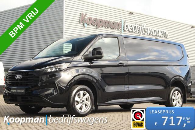 Ford TRANSIT CUSTOM 300 2.0TDCI 170pk L2H1 Limited | Automaat | LED | Adaptive cruise | Trekhaak | Sync 4 13" | BLIS | Keyless | Camera | LMV | Lease 717,- p/m