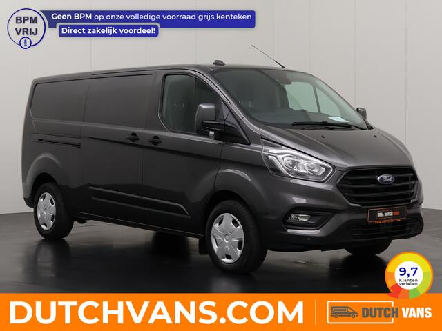 Ford TRANSIT CUSTOM 2.0TDCi 130PK Lang Achterdeuren | Airco | Cruise | 3-Persoons | Trekhaak