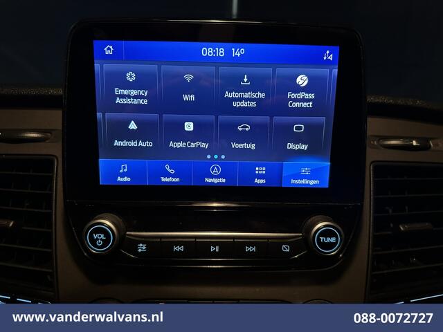 Ford TRANSIT CUSTOM 2.0 TDCI L2H1 Euro6 Airco | Camera | Navigatie | Apple Carplay | LED | Cruisecontrol Android Auto, Stoelverwarming, Verwarmde voorruit, Parkeersensoren, Bijrijdersbank