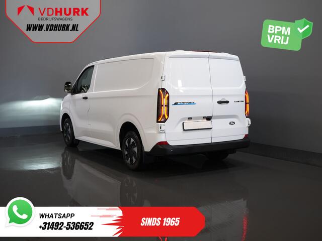 Ford TRANSIT CUSTOM E-Transit 320 Trend 65 kWh 328 km WLTP LED/ Snellader/ Standkachel/ Stoelverw./ Carplay/ Climate/ Camera/ PDC/ Cruise