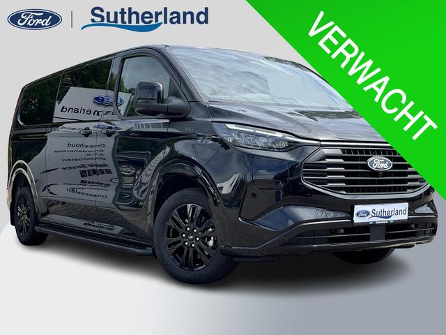 Ford TRANSIT CUSTOM 320 2.5 PHEV L2H1 Black Platinum DC Ford Voorraad | Prijs is excl. BTW EN BPM | incl. ¤4.422,- korting! | Dubbele cabine Snoeks leder | Full led | Dubbele zij-schuifdeur | Direct uit voorraad leverbaar! | Full options