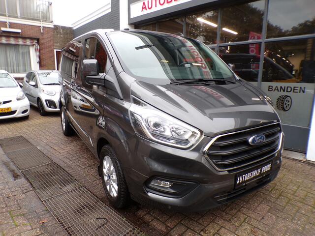 Ford TRANSIT CUSTOM 300 2.0 TDCI Automaat Limited DC NIEUWSTAAT,DUBBELE CABINE! ''ZONDAG OPEN''