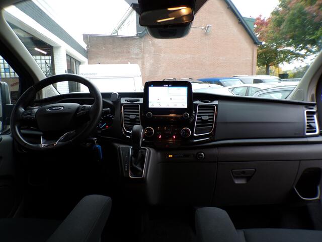 Ford TRANSIT CUSTOM 300 2.0 TDCI Automaat Limited DC NIEUWSTAAT,DUBBELE CABINE! ''ZONDAG OPEN''