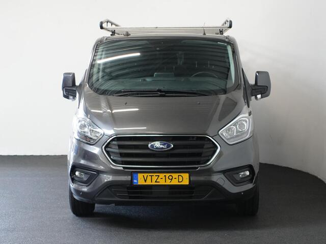Ford TRANSIT CUSTOM L2H1 Limited Dubbele Cabine Automaat Navigatie Airco 2 Schuifdeuren Trekhaak Parkeersensoren Carplay Imperiaal
