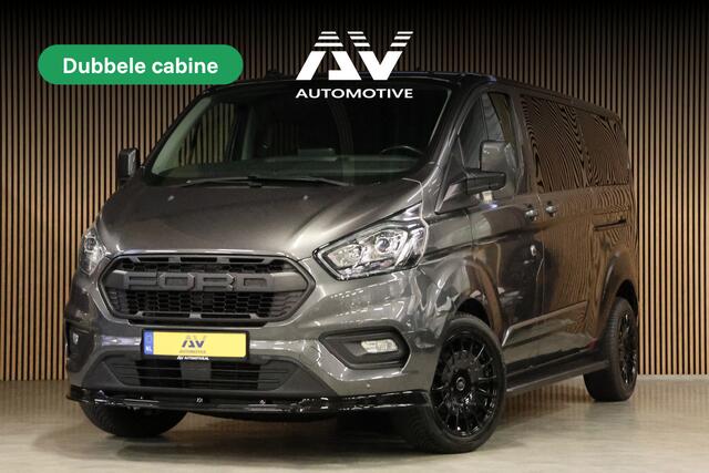 Ford TRANSIT CUSTOM 300 2.0 TDCI L2H1 170 PK Limited DC | B-Xenon | Blind Spot | CarPlay | Camera | Navigatie | Stoelverwarming | Trekhaak | L+R Schuifdeur | PDC V+A | MF Stuur | Dubbel cabine | 5-Zitter | Nieuwe APK | NAP Logisch