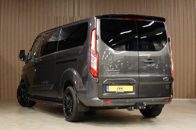 Ford TRANSIT CUSTOM 300 2.0 TDCI L2H1 170 PK Limited DC | B-Xenon | Blind Spot | CarPlay | Camera | Navigatie | Stoelverwarming | Trekhaak | L+R Schuifdeur | PDC V+A | MF Stuur | Dubbel cabine | 5-Zitter | Nieuwe APK | NAP Logisch