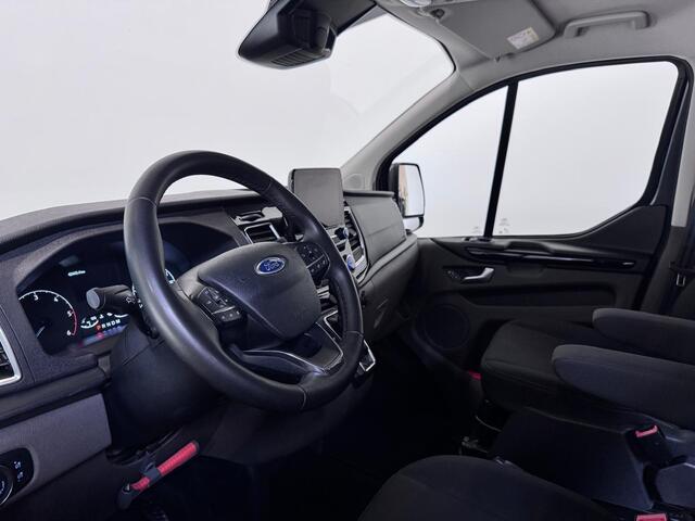 Ford TRANSIT CUSTOM 300 2.0 TDCI L2H1 Limited Dubbele Cabine Navigatie Airco 2 Schuifdeuren Trekhaak Parkeersensoren Carplay DAB