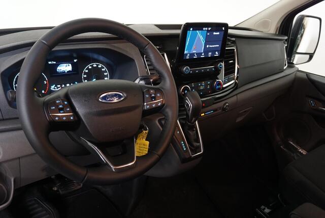Ford TRANSIT CUSTOM 300 2.0 TDCI L2H1 Limited Dubbele Cabine Automaat Navi Airco 2 Schuifdeuren Trekhaak PDC Carplay DAB