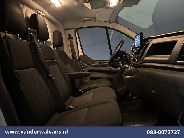 Ford TRANSIT CUSTOM 2.0 TDCI 131pk L2H1 Euro6 Airco | LED | Apple Carplay | Cruisecontrol | 2800kg Trekhaak Parkeersensoren, Stoelverwarming, Verwarmde voorruit, Bijrijdersbank