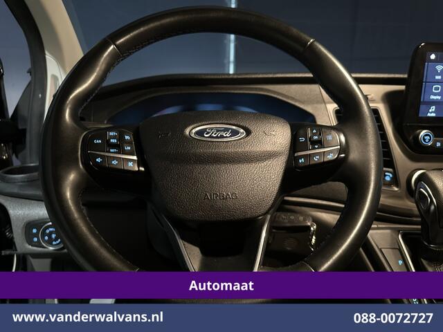 Ford TRANSIT CUSTOM 2.0 TDCI 131pk Automaat L2H1 Euro6 Airco | Apple Carplay | Android Auto | LED | Cruisecontrol Verwarmde voorruit, Parkeersensoren, Bijrijdersbank