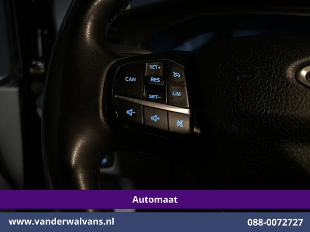 Ford TRANSIT CUSTOM 2.0 TDCI 131pk Automaat L2H1 Euro6 Airco | Apple Carplay | Android Auto | LED | Cruisecontrol Verwarmde voorruit, Parkeersensoren, Bijrijdersbank