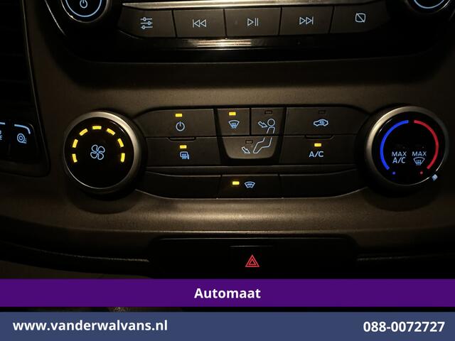 Ford TRANSIT CUSTOM 2.0 TDCI 131pk Automaat L2H1 Euro6 Airco | Apple Carplay | Android Auto | LED | Cruisecontrol Verwarmde voorruit, Parkeersensoren, Bijrijdersbank