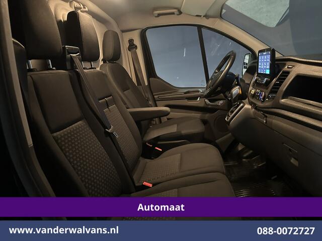 Ford TRANSIT CUSTOM 2.0 TDCI 131pk Automaat L2H1 Euro6 Airco | Apple Carplay | Android Auto | LED | Cruisecontrol Verwarmde voorruit, Parkeersensoren, Bijrijdersbank