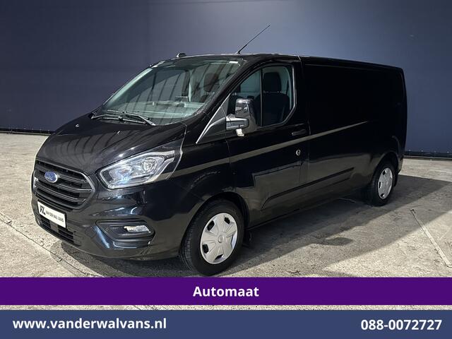 Ford TRANSIT CUSTOM 2.0 TDCI 131pk Automaat L2H1 Euro6 Airco | Apple Carplay | Android Auto | LED | Cruisecontrol Verwarmde voorruit, Parkeersensoren, Bijrijdersbank