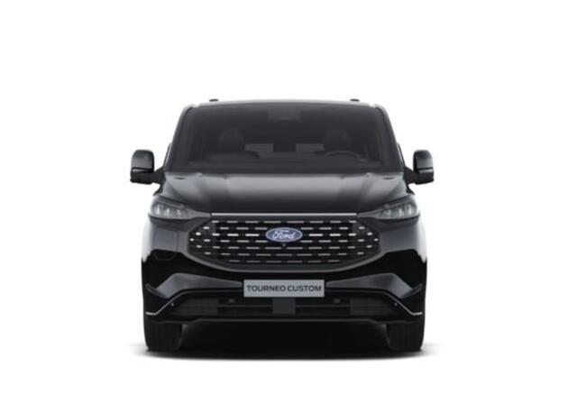 Ford TRANSIT CUSTOM Tourneo 340 2.5 PHEV L2H1 Titanium X 233pk | Incl. BTW/BPM Rijklaar | Handsfree elektrische dubbele zijschuifdeuren | Inklapbare trekhaak | Tourneo Luxury Pack | Verwarmbaar stuurwiel