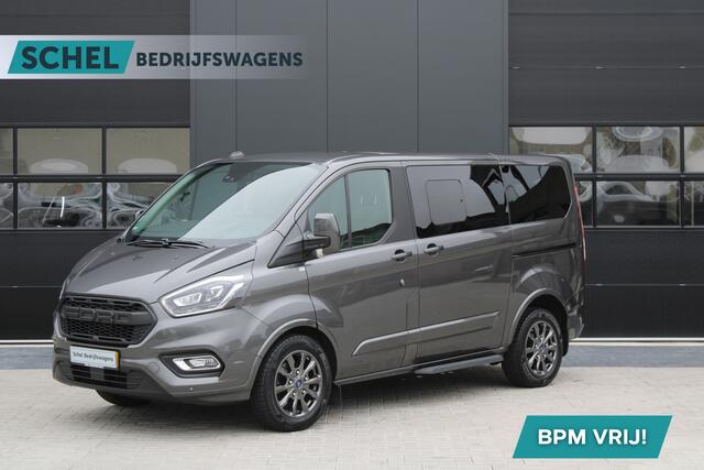 Ford TRANSIT CUSTOM 320 2.0 TDCI L1H1 Tourneo 170pk - Automaat - Leder - ACC - 1+1 stoelopstelling - Bi-Xenon -Stoelverwarming - Rijklaar