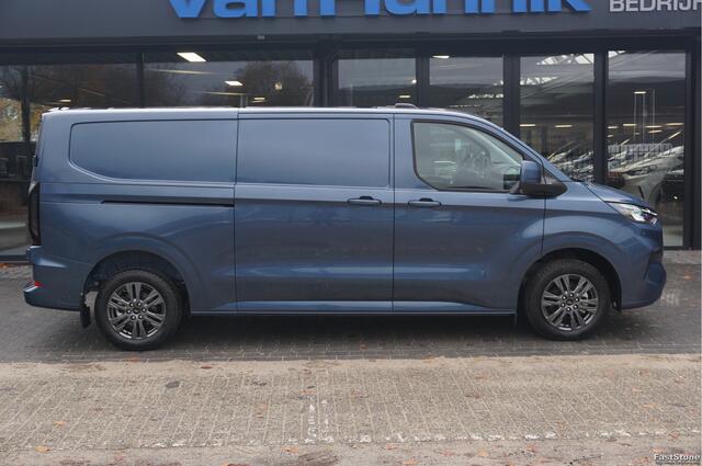 Ford TRANSIT CUSTOM 320L 170PK Aut. Limited BPM VRIJ!! 13" Navi, Adap. Cruise, Camera, 17" LM, LED!! NR. W02*