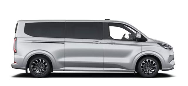 Ford TRANSIT CUSTOM Tourneo 340 2.5 PHEV L2H1 Titanium X | 233pk | Incl. BTW/BPM Rijklaar | Handsfree elektrische dubbele zijschuifdeuren | Inklapbare trekhaak | Tourneo Luxury Pack | Verwarmbaar stuurwiel