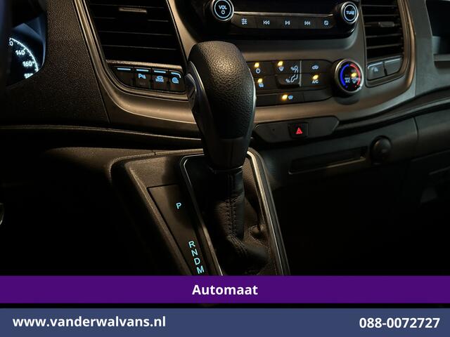Ford TRANSIT CUSTOM 2.0 TDCI 131pk Automaat L2H1 Euro6 Airco | Apple Carplay | LED | Cruisecontrol Android Auto, Parkeersensoren, Verwarmde voorruit, Bijrijdersbank