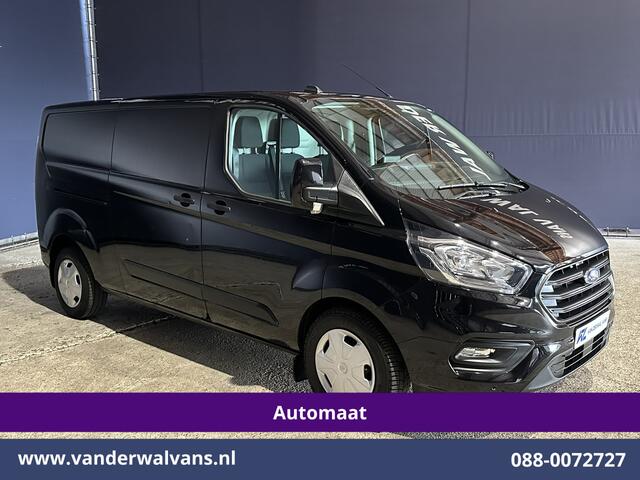 Ford TRANSIT CUSTOM 2.0 TDCI 131pk Automaat L2H1 Euro6 Airco | Apple Carplay | LED | Cruisecontrol Android Auto, Parkeersensoren, Verwarmde voorruit, Bijrijdersbank