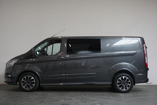 Ford TRANSIT CUSTOM 320 2.0 TDCI L2H1 170PK Sport Dubbele Cabine Aut. Airco ACC Bluetooth Navi Trekhaak