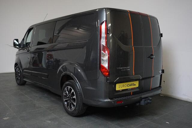 Ford TRANSIT CUSTOM 320 2.0 TDCI L2H1 170PK Sport Dubbele Cabine Aut. Airco ACC Bluetooth Navi Trekhaak