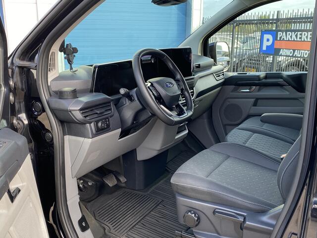 Ford TRANSIT CUSTOM 300 2.0 TDCI 170 PK AUTOMAAT L2H1 LIMITED, VOL OPTIES, 3 PERSOONS, L+R SCHUIFDEUR, STUUR+STOELVERWARMING, AIRCO(CLIMA), CAMERA, CRUISE CONTROL, GROOT NAVI-/MULTIMEDIA, KEYLESS, LED, LM-VELGEN, CHAMELEON VOORRUIT, SPOILER PAKKET, TREKHAAK, BPM VRIJ!!!