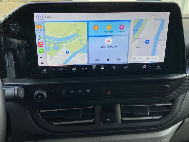 Ford TRANSIT CUSTOM 300 2.0 TDCI 170 PK AUTOMAAT L2H1 LIMITED, VOL OPTIES, 3 PERSOONS, L+R SCHUIFDEUR, STUUR+STOELVERWARMING, AIRCO(CLIMA), CAMERA, CRUISE CONTROL, GROOT NAVI-/MULTIMEDIA, KEYLESS, LED, LM-VELGEN, CHAMELEON VOORRUIT, SPOILER PAKKET, TREKHAAK, BPM VRIJ!!!