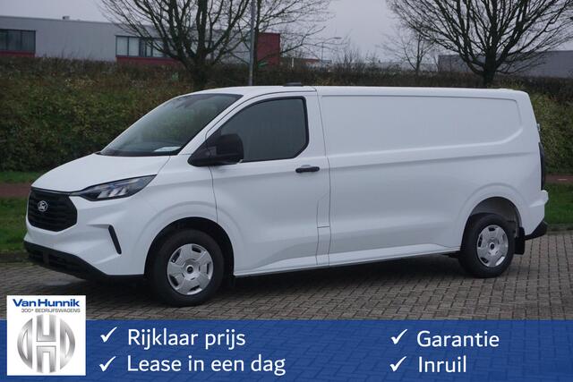 Ford TRANSIT CUSTOM 340L 2.5 PHEV Hybride 233PK Trend PRIJS INCL. BPM !! 13" Navi, Adap. Cruise, Camera!! NR. HYB003