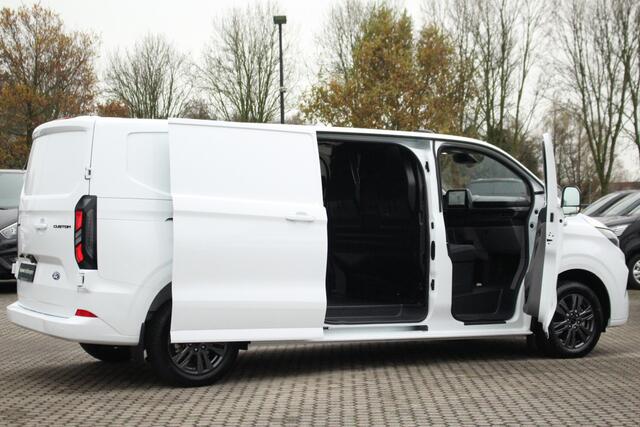 Ford TRANSIT CUSTOM E-Transit 340 L2H1 Limited 71 kWh 218pk Automaat | L + R Zijdeur | Trekgewicht 2300kg | LED | Carplay | Keyless | Camera | Cruise | Stoel+Stuurvwer. | Lease 735,- p/m