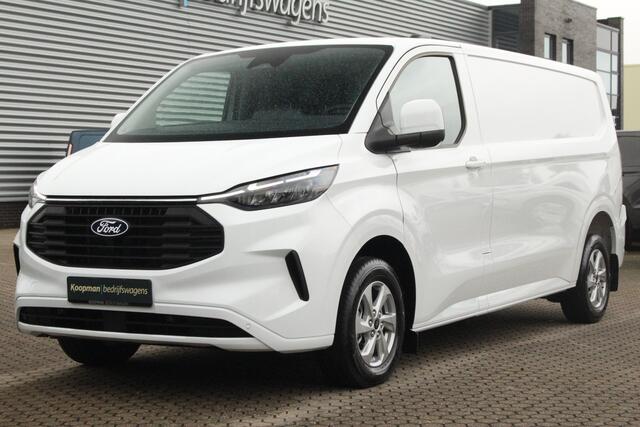 Ford TRANSIT CUSTOM E-Transit 340 L2H1 Limited 71 kWh 218pk Automaat | Trekgewicht 2300kg | LED | Carplay | Keyless | Camera | Cruise | Stoel+Stuurvwer. | Lease 717,- p/m