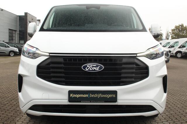 Ford TRANSIT CUSTOM E-Transit 340 L2H1 Limited 71 kWh 218pk Automaat | Trekgewicht 2300kg | LED | Carplay | Keyless | Camera | Cruise | Stoel+Stuurvwer. | Lease 717,- p/m