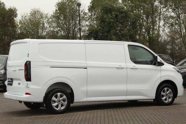 Ford TRANSIT CUSTOM E-Transit 340 L2H1 Limited 71 kWh 218pk Automaat | Trekgewicht 2300kg | LED | Carplay | Keyless | Camera | Cruise | Stoel+Stuurvwer. | Lease 717,- p/m