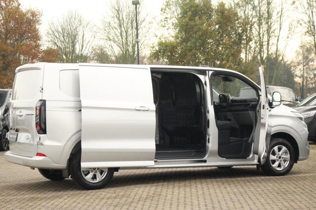 Ford TRANSIT CUSTOM E-Transit 340 L2H1 Limited 71 kWh 218pk Automaat | Trekgewicht 2300kg | LED | Carplay | Keyless | Camera | Cruise | Stoel+Stuurvwer. | Lease 735,- p/m