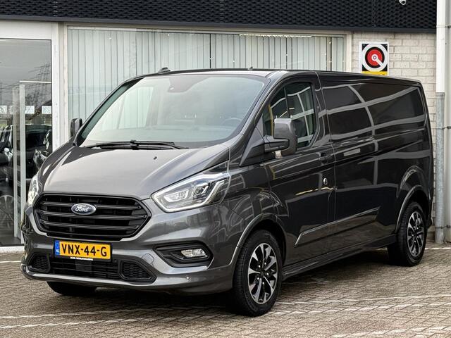 Ford TRANSIT CUSTOM 320 2.0 TDCI 185PK L2H1 Sport | NAP | Trekhaak | Eerste Eigenaar | Achteruitrijcamera | Stoel verwarming | Cruise Control | Lichtmetaal | DAB | Voorruitverwarming |