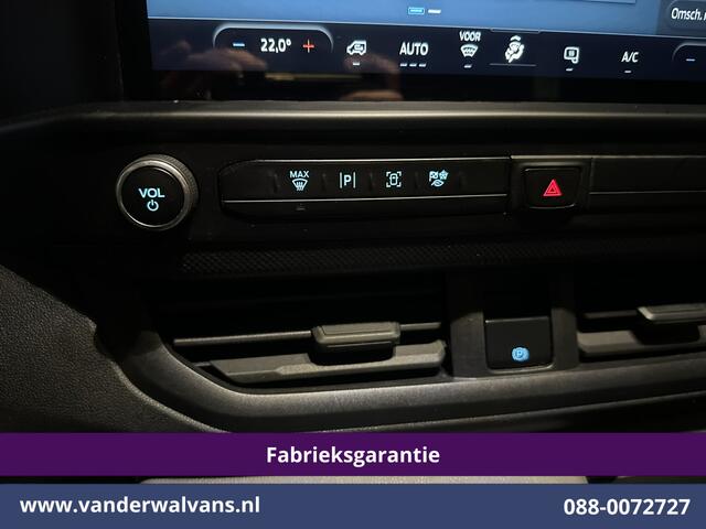 Ford TRANSIT CUSTOM 2.0 TDCI 136pk L2H1 Fabrieksgarantie Euro6 Airco | Camera | Apple Carplay | Cruisecontrol | LED Android Auto, Parkeersensoren, Verwarmde voorruit, Bijrijdersbank, 2800kg trekvermogen