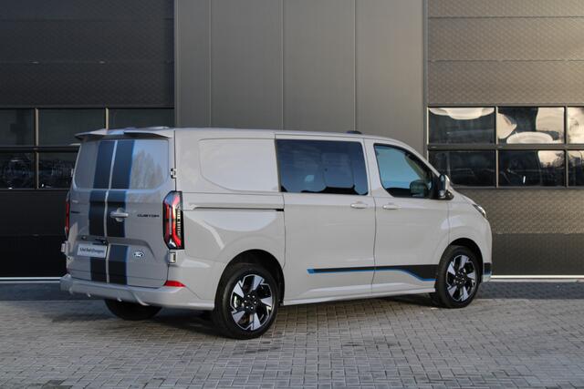 Ford TRANSIT CUSTOM 320 2.5 PHEV L1H1 Sport DC 232pk - 2x Schuif - 360 Camera - ACC - Keyless - Stoel/Stuurverwarming - Blindspot - Incl BPM - Rijklaar