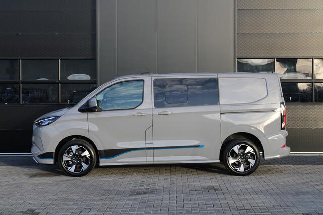 Ford TRANSIT CUSTOM 320 2.5 PHEV L1H1 Sport DC 232pk - 2x Schuif - 360 Camera - ACC - Keyless - Stoel/Stuurverwarming - Blindspot - Incl BPM - Rijklaar