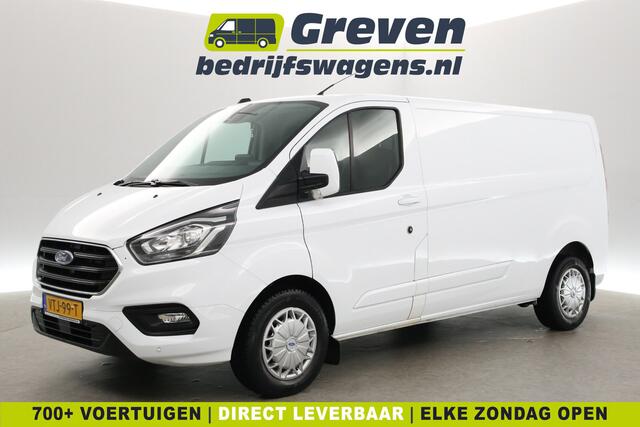 Ford TRANSIT CUSTOM 2.0 TDCI L2H1 | Euro6 | Airco | Cruise | 2800KG Trekgew. | Trekh. | Carplay | 3-Zits | Stoelverw. | Parkeersens.