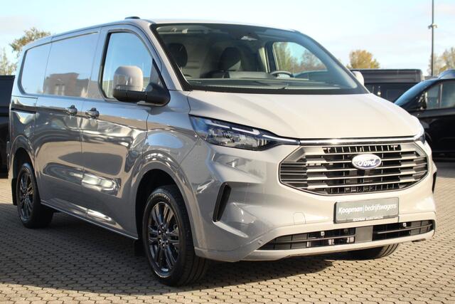 Ford TRANSIT CUSTOM E-Transit 320 L1H1 Limited | 65kWh | 160kW/218pk | Trekgewicht 2300kg | Camera | Carplay/Android | Cruise | Lease 681,- p/m