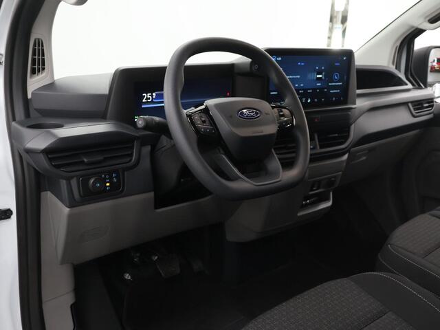 Ford TRANSIT CUSTOM E-Transit 320 | L1 H1 | TREND | 65 kWh | 328 KM RANGE | CLIMATE CONTROL | CARPLAY / ANDROID AUTO | STOELVERWARMING | SPIEGEL VERWARMING | ACHTERUITRIJCAMERA | VOORRUITVERWARMING | LAADRUIMTE PAKKET | VOORBEREIDING 2300 KG TREKHAAK