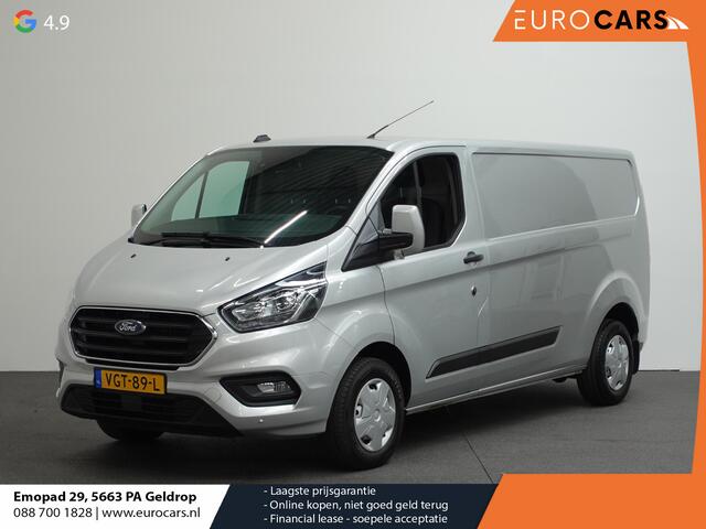 Ford TRANSIT CUSTOM 131pk L2H1 Trend Trekhaak Camera Cruise control Airco Parkeersensoren 3-Zits Euro6