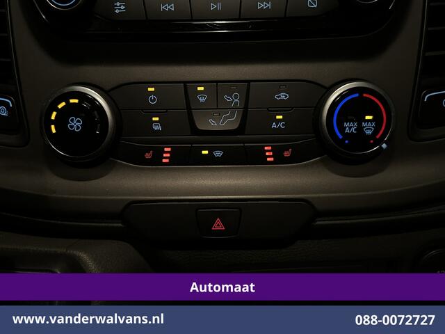 Ford TRANSIT CUSTOM 2.0 TDCI 131pk Automaat L2H1 Euro6 Airco | Camera | Apple Carplay | LED | Cruisecontrol | Trekhaak Android Auto, Stoelverwarming, Verwarmde voorruit, Dakdragers, Parkeersensoren, Bijrijdersbank, Achterklep